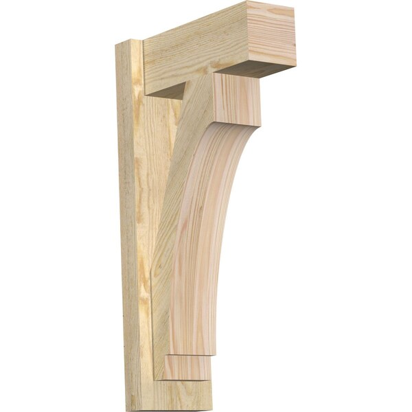 Ekena Millwork Imperial Block Rough Sawn Outlooker, Douglas Fir, 6"W x 14"D x 26"H OUT06X14X26IMP05RDF - main